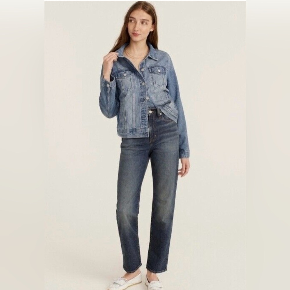 JCrew J. Crew 90's Classic Straight Denim Jean Buoy Wash